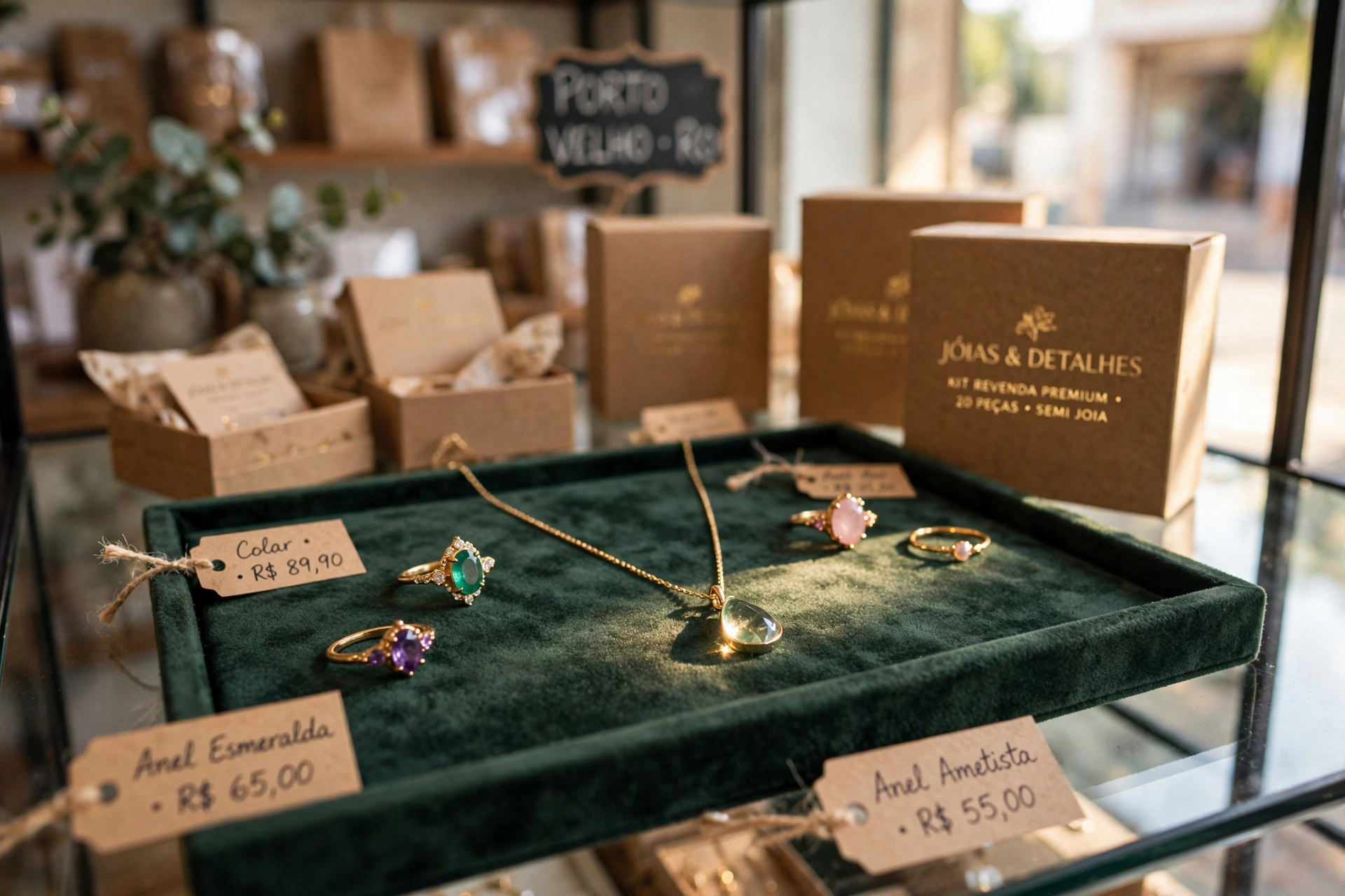 jewelry boutique display
