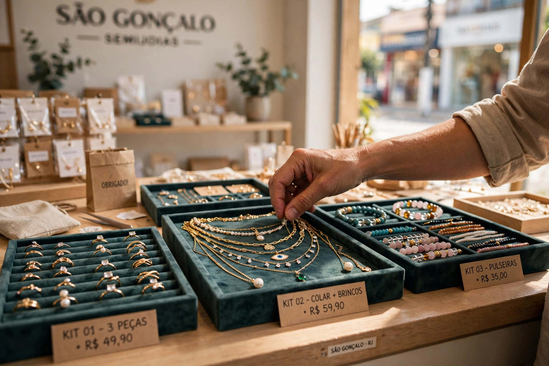 jewelry boutique display