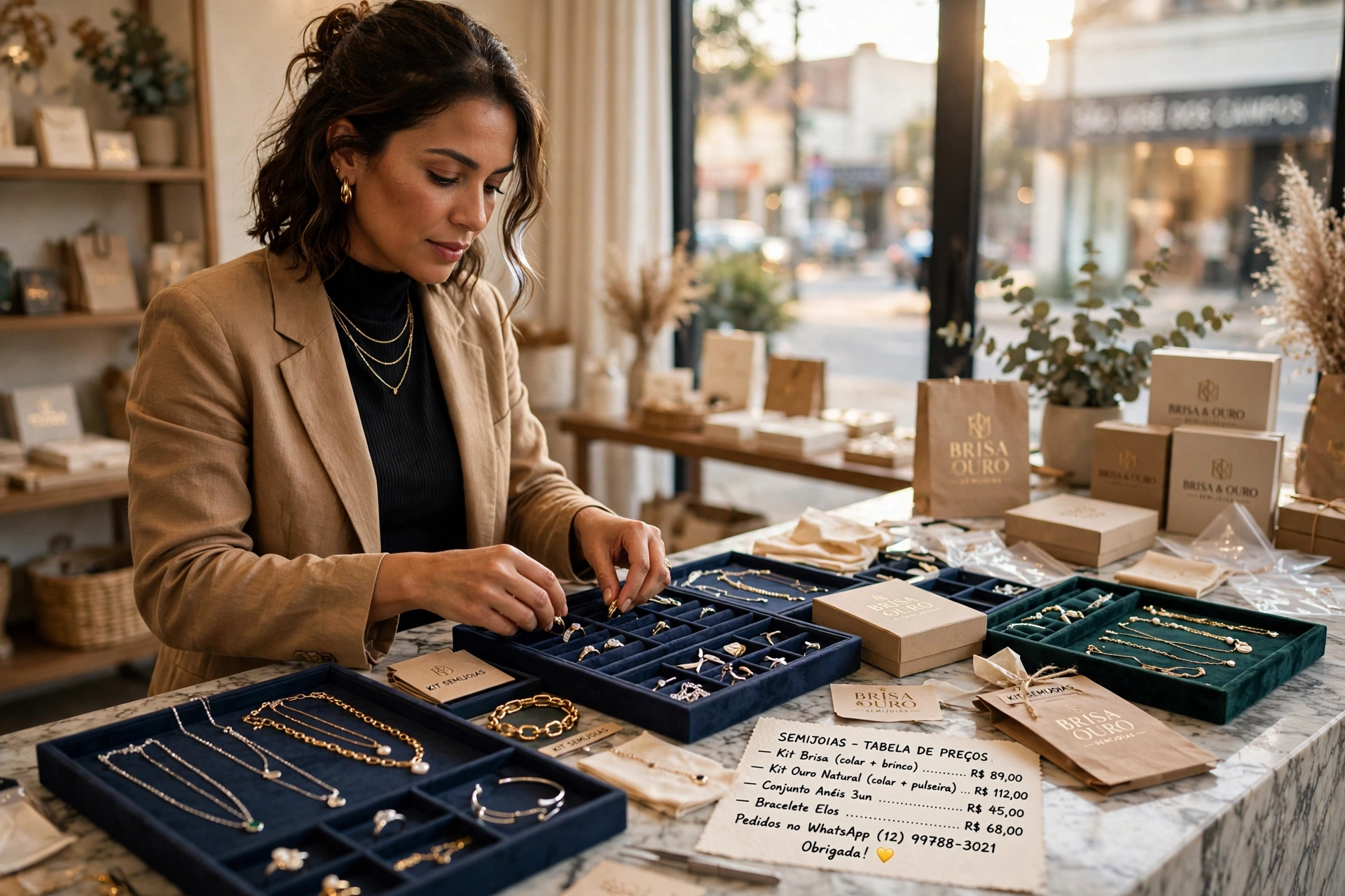 jewelry boutique display