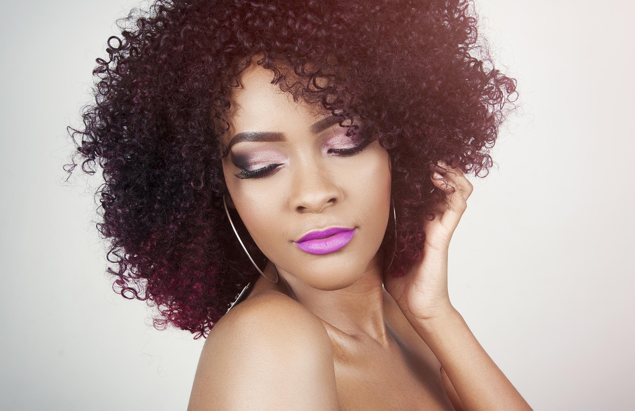 woman, model, hairstyle, makeup, curly hair, cosmetics, bust, skin, lipstick, girl, fashion, face, glamour, portrait, female, salon, lady, smile