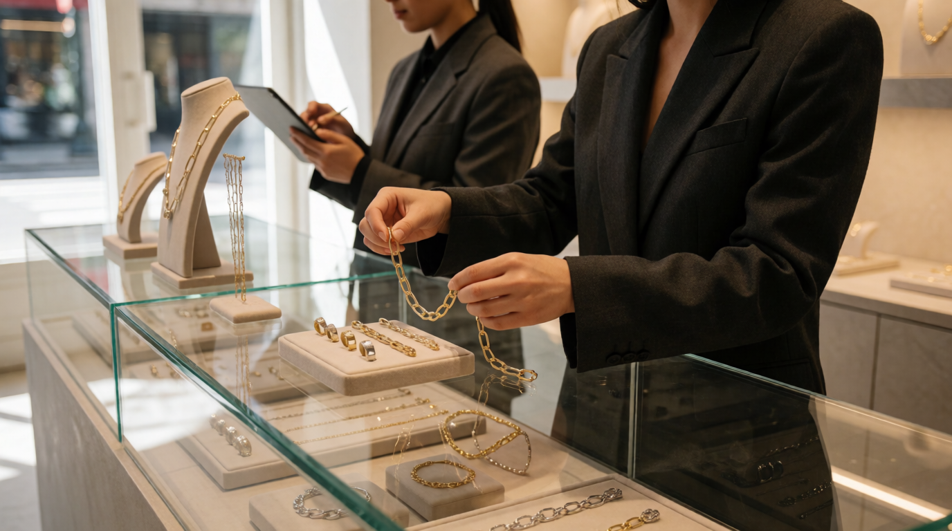 jewelry boutique display