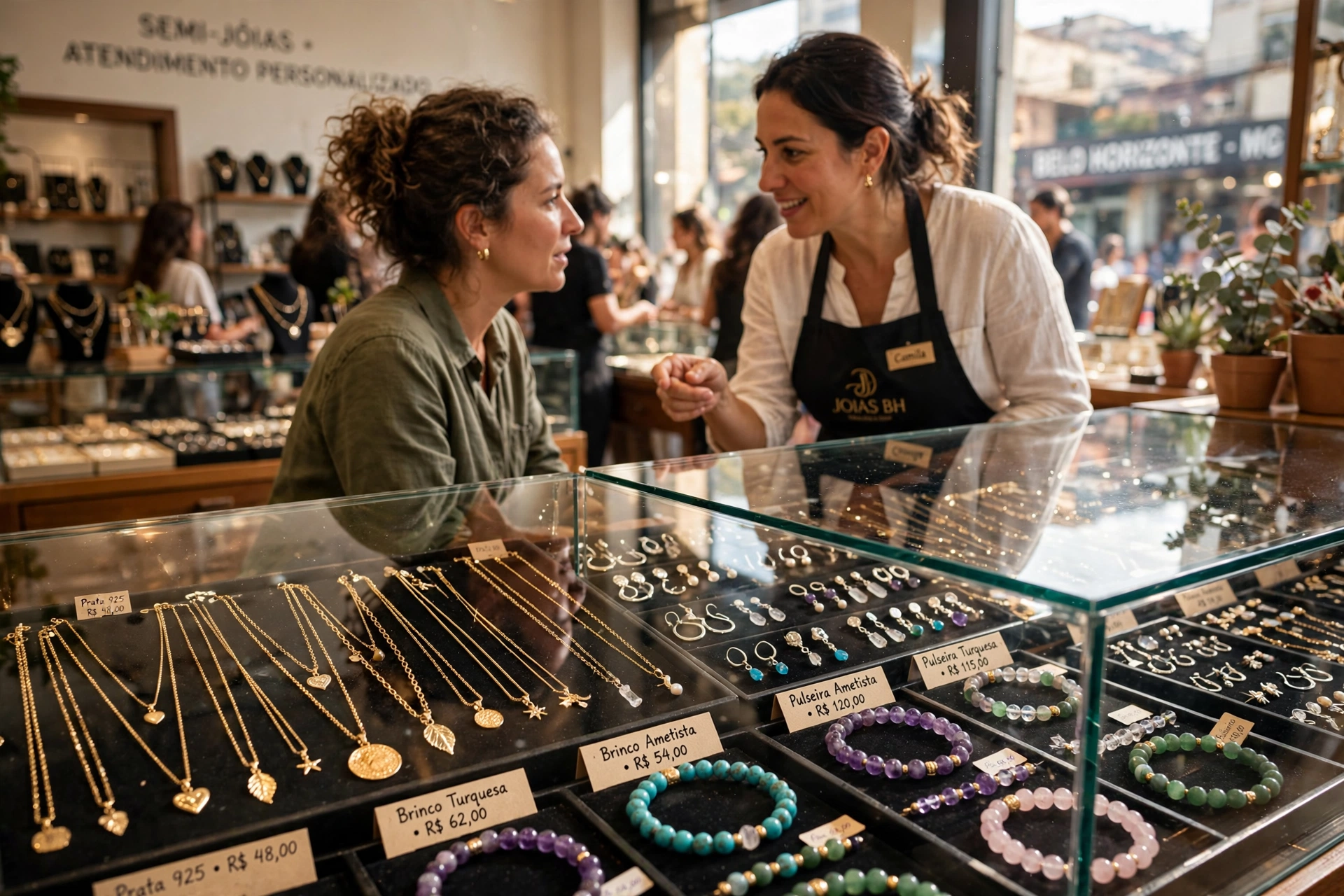 jewelry boutique display