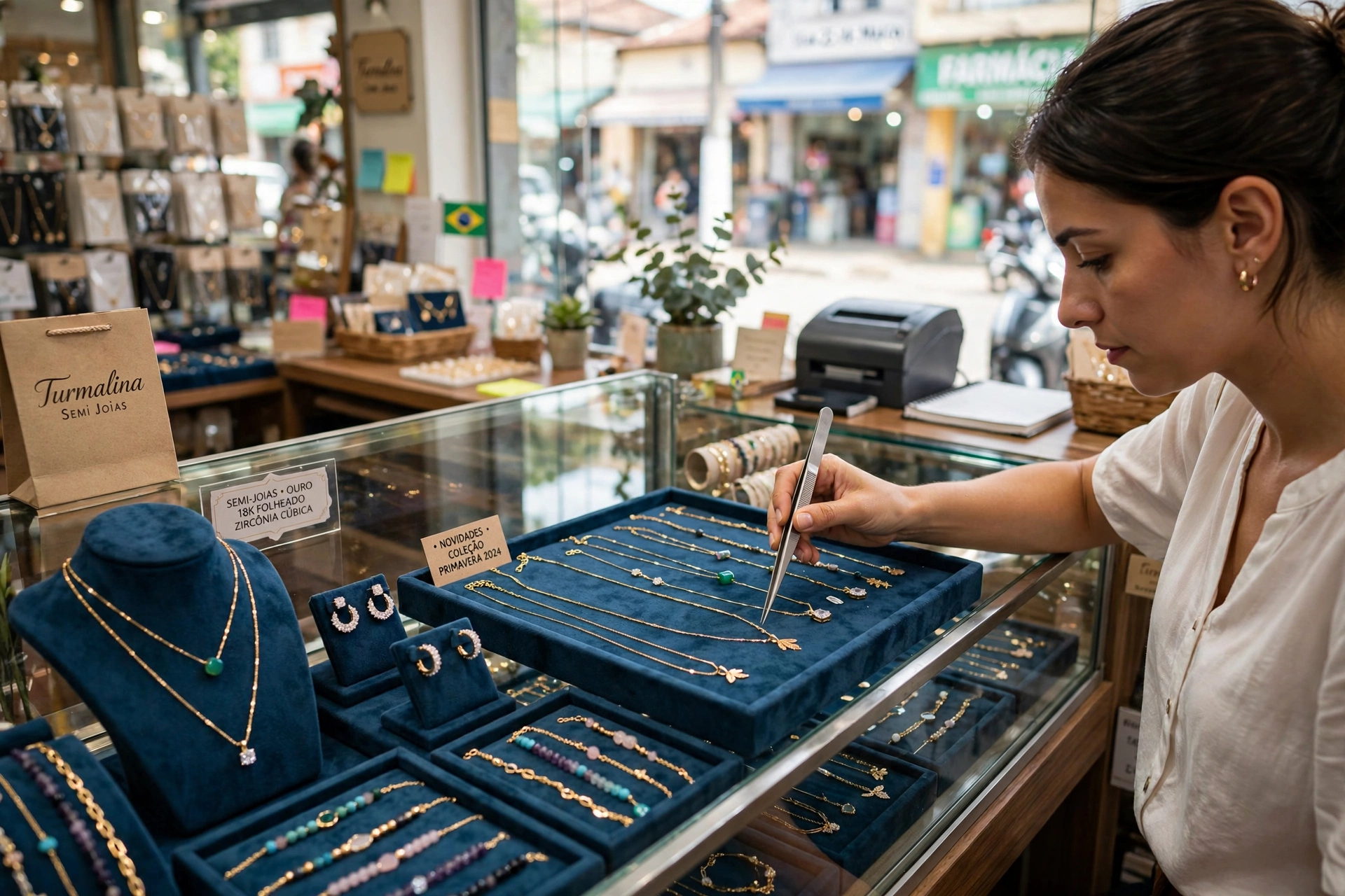 jewelry boutique display