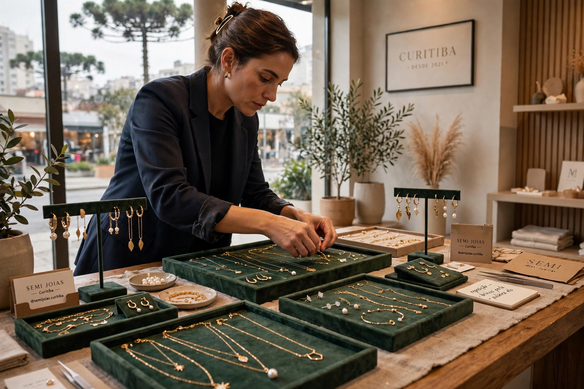 jewelry boutique display