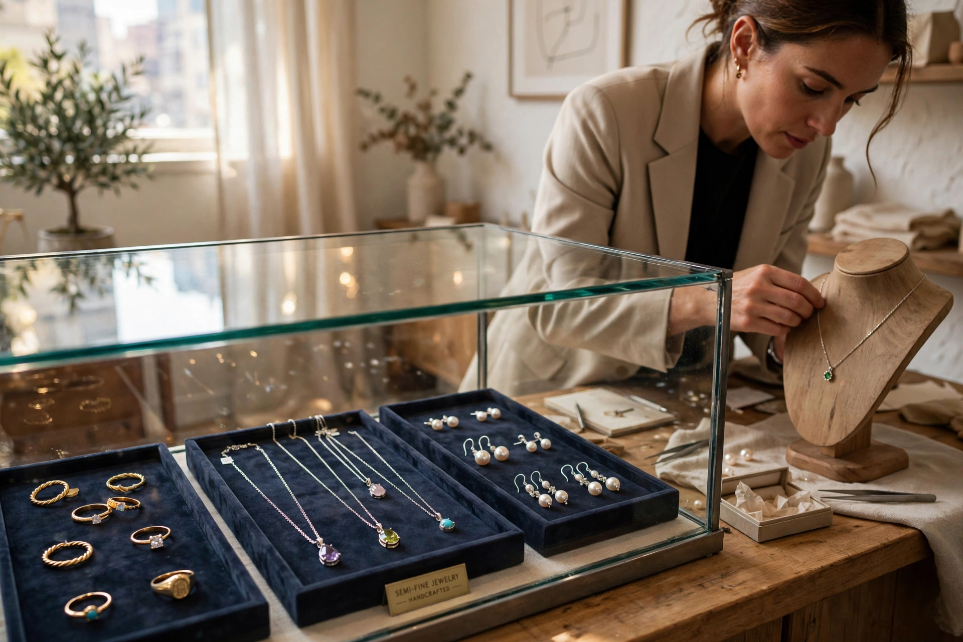 jewelry boutique display