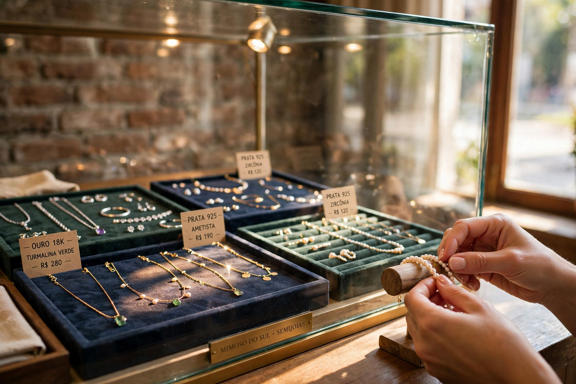 jewelry boutique display