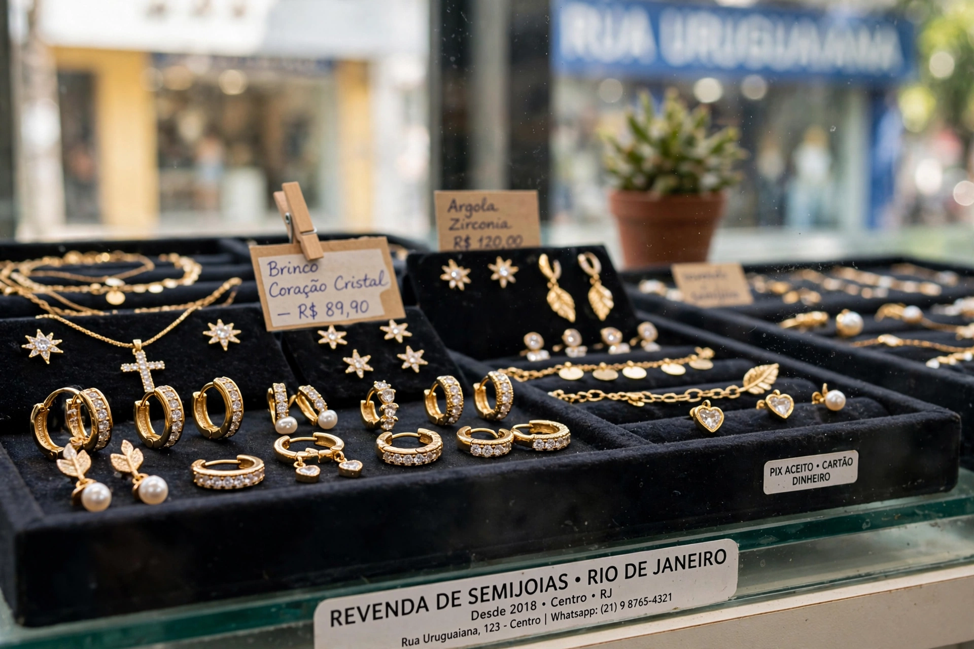 jewelry boutique display