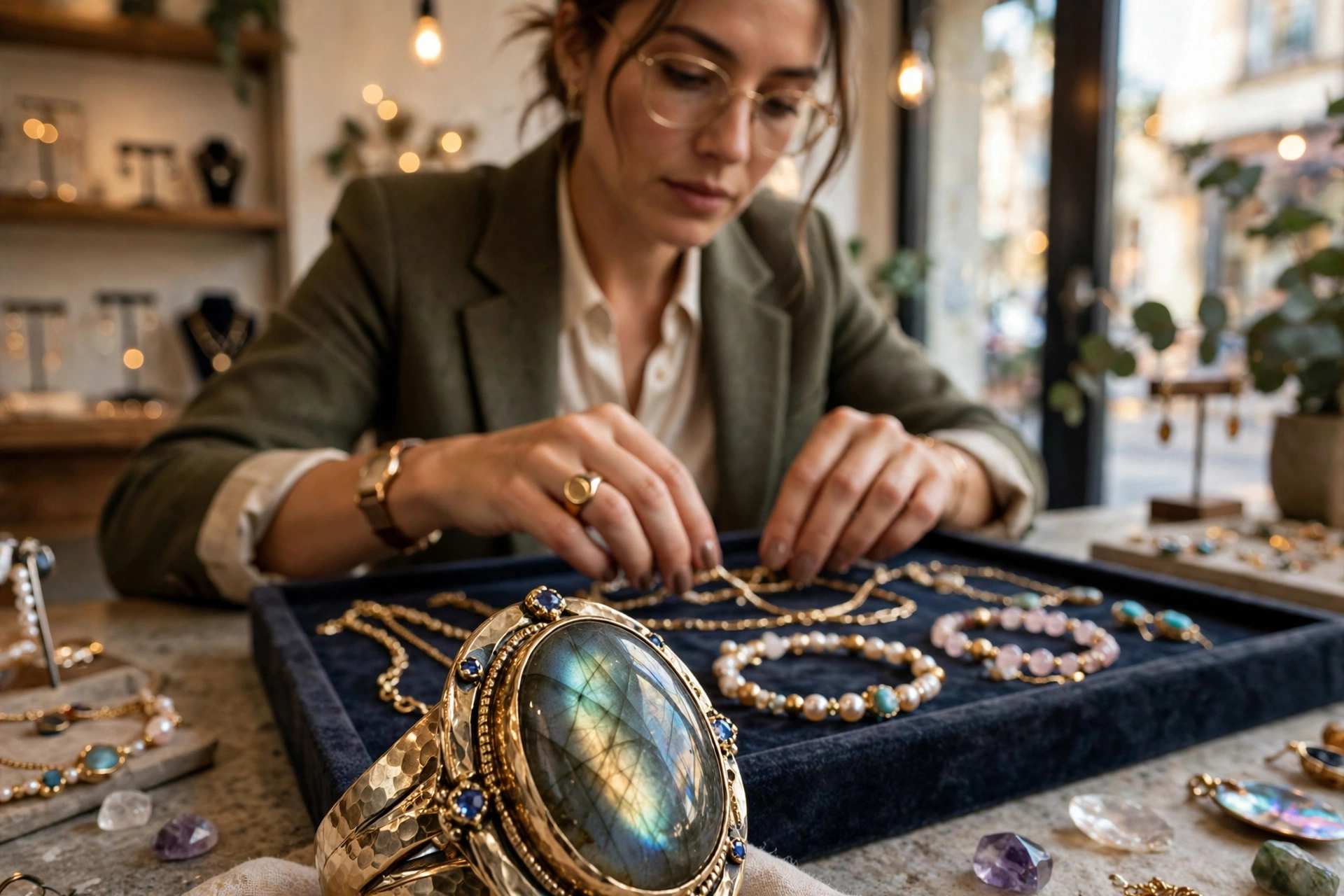 jewelry boutique display