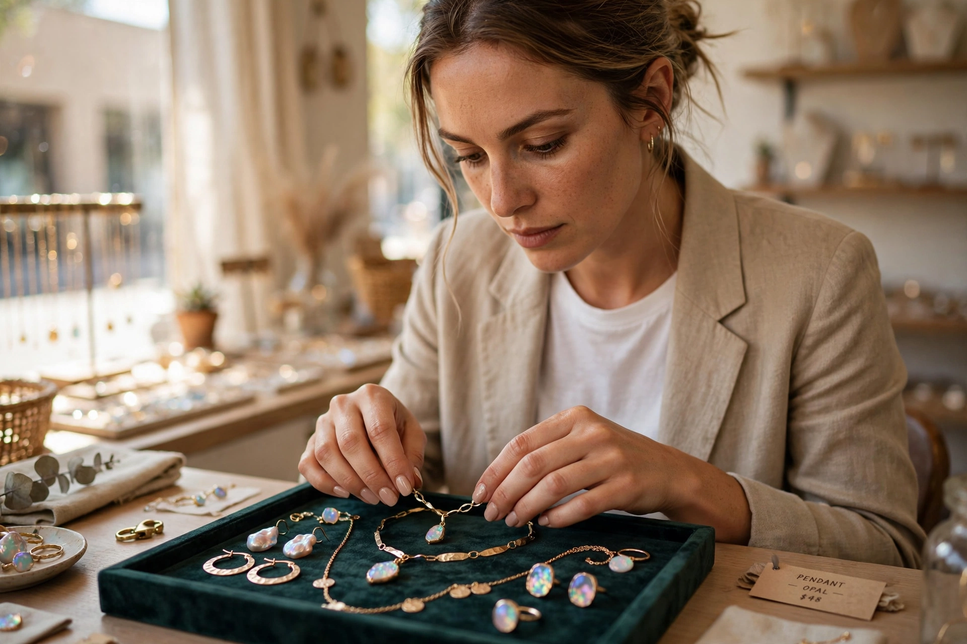 jewelry boutique display