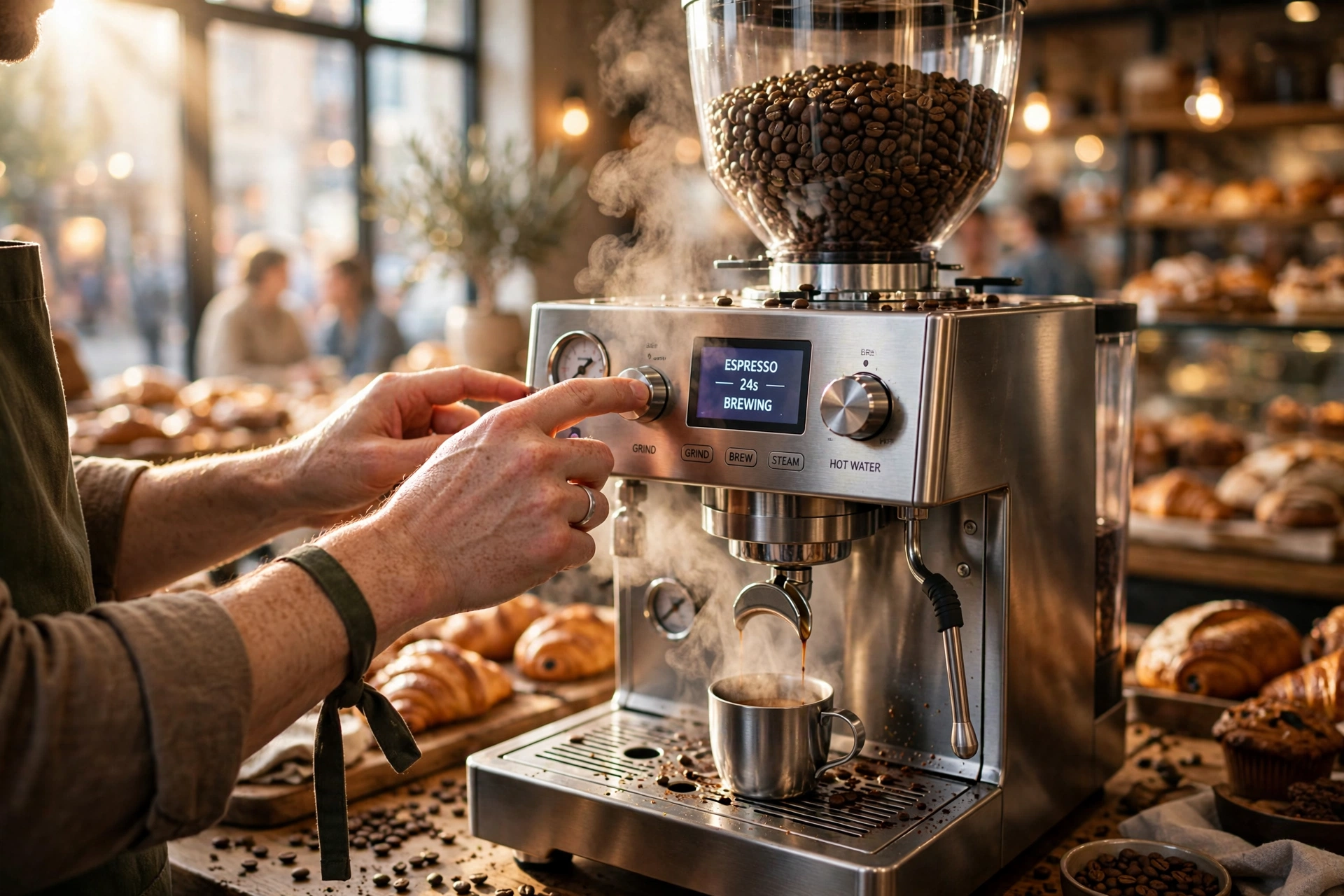 commercial coffee service automated machines bakeries c stores