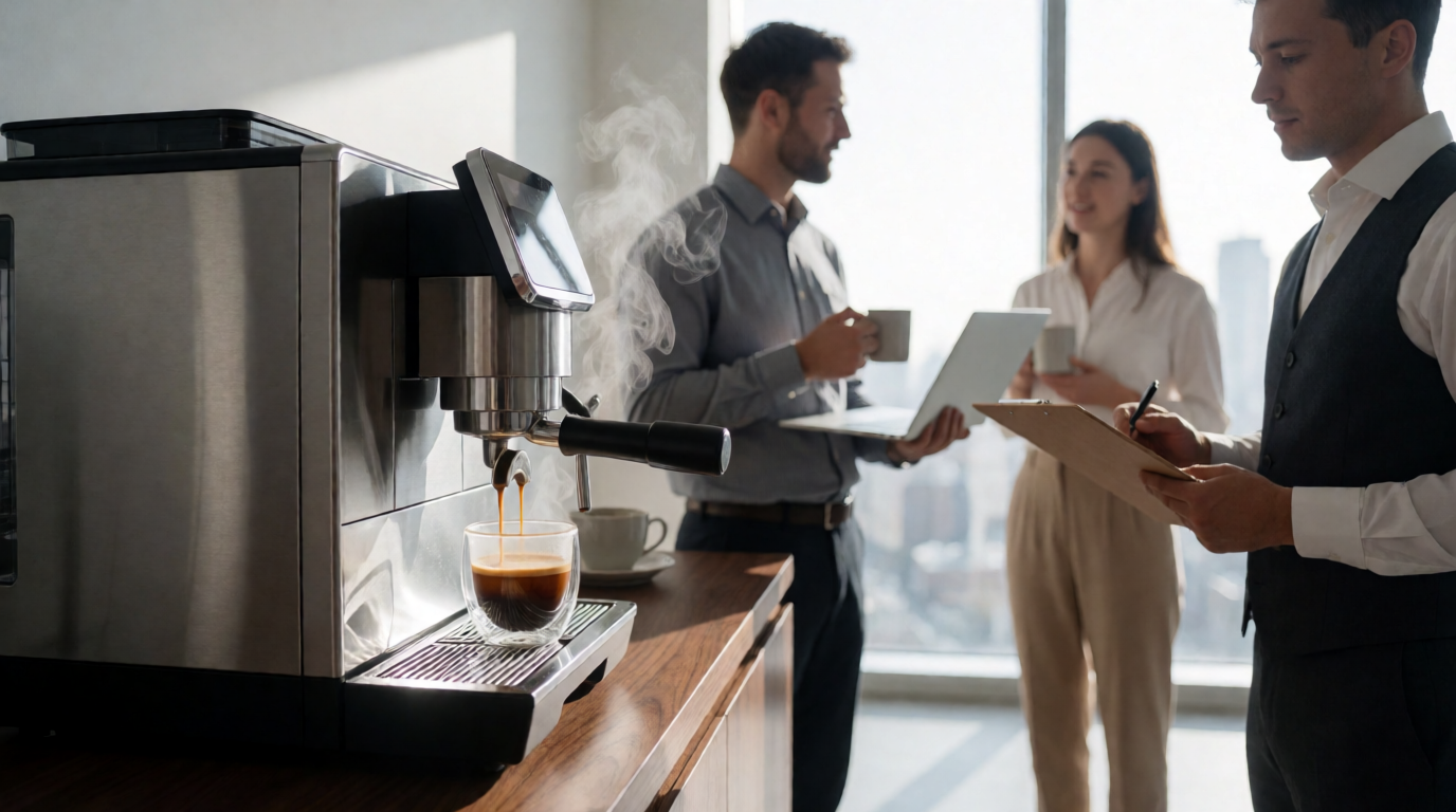 Comprehensive Automated Coffee Machines for Businesses