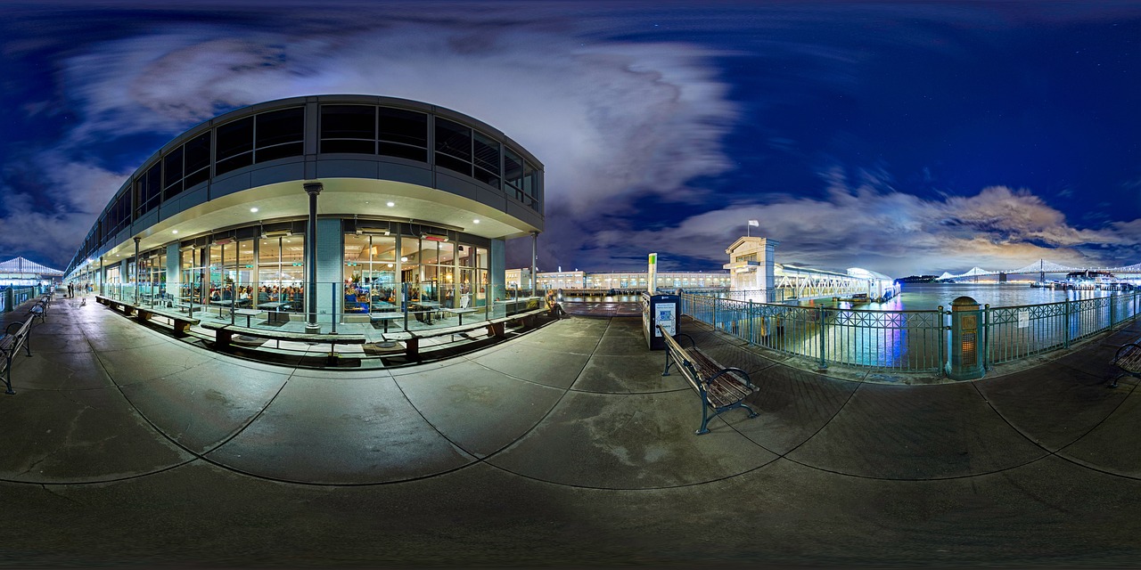 san francisco, california, city, bay, bridge, travel, architecture, san francisco skyline, cityscape, landmark, usa, america, tourist, panorama, metaverse, vr, virtual, reality, interactive