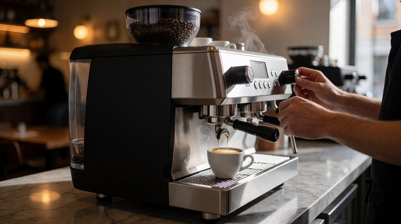 commercial coffee service bean cup machines