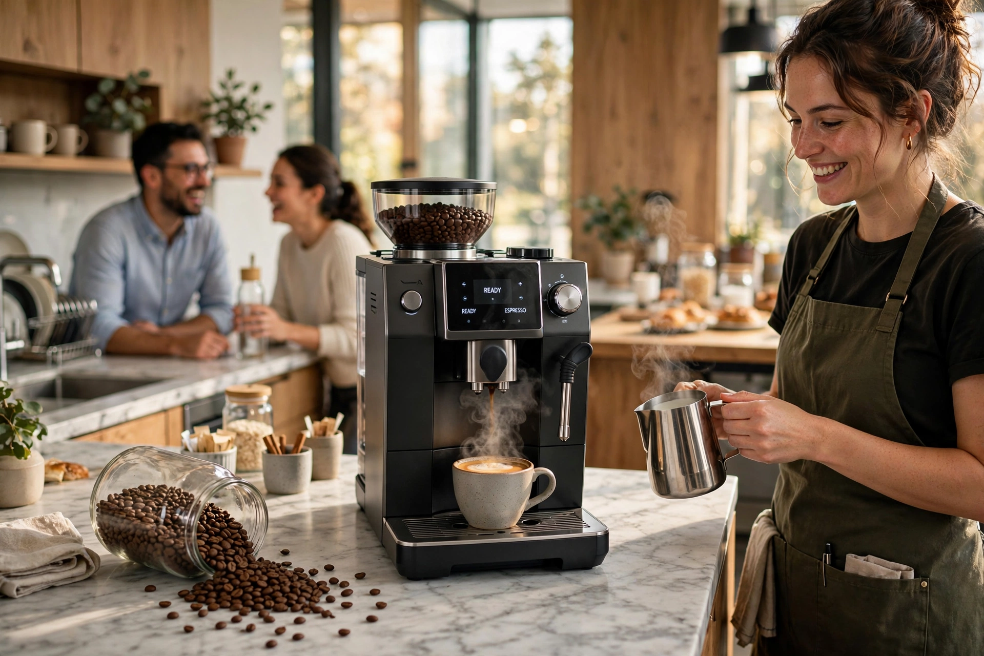 commercial coffee service benefits bean cup machines workplace