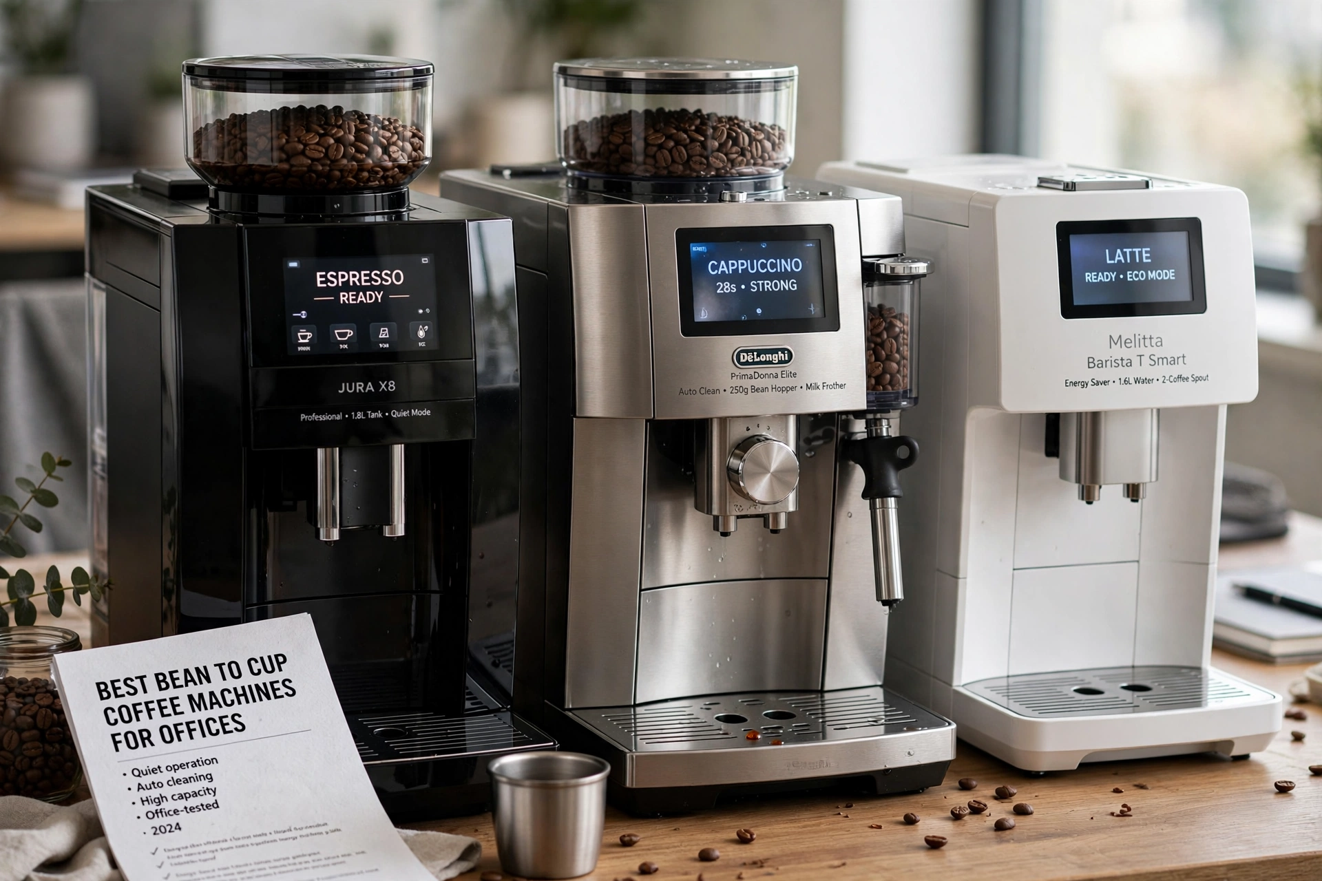 commercial coffee service best bean cup machines offices