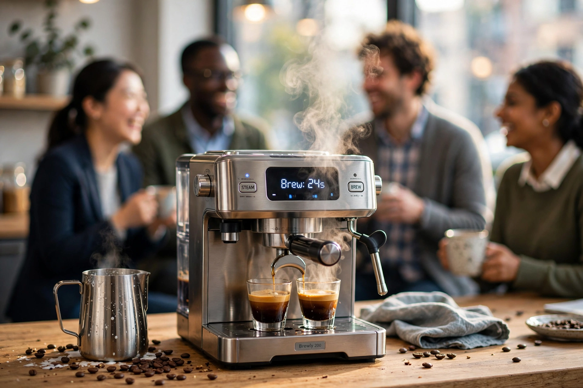 commercial coffee service budget office espresso machines teams