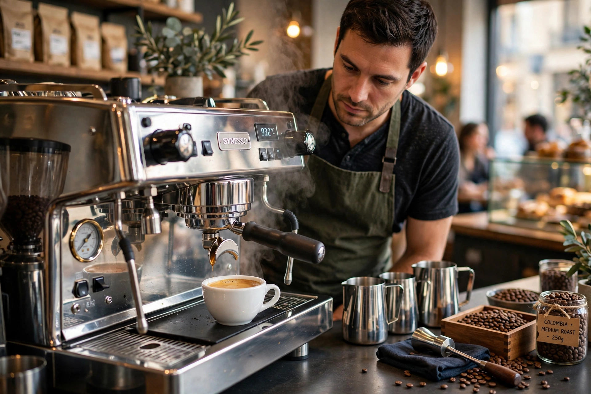 commercial coffee service choose machine