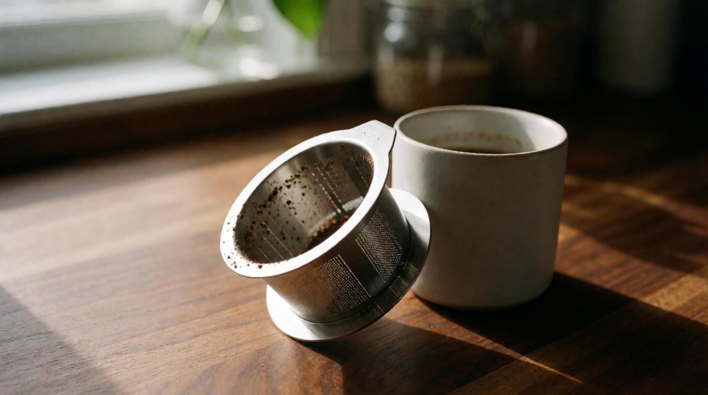 commercial coffee service reusable filter size