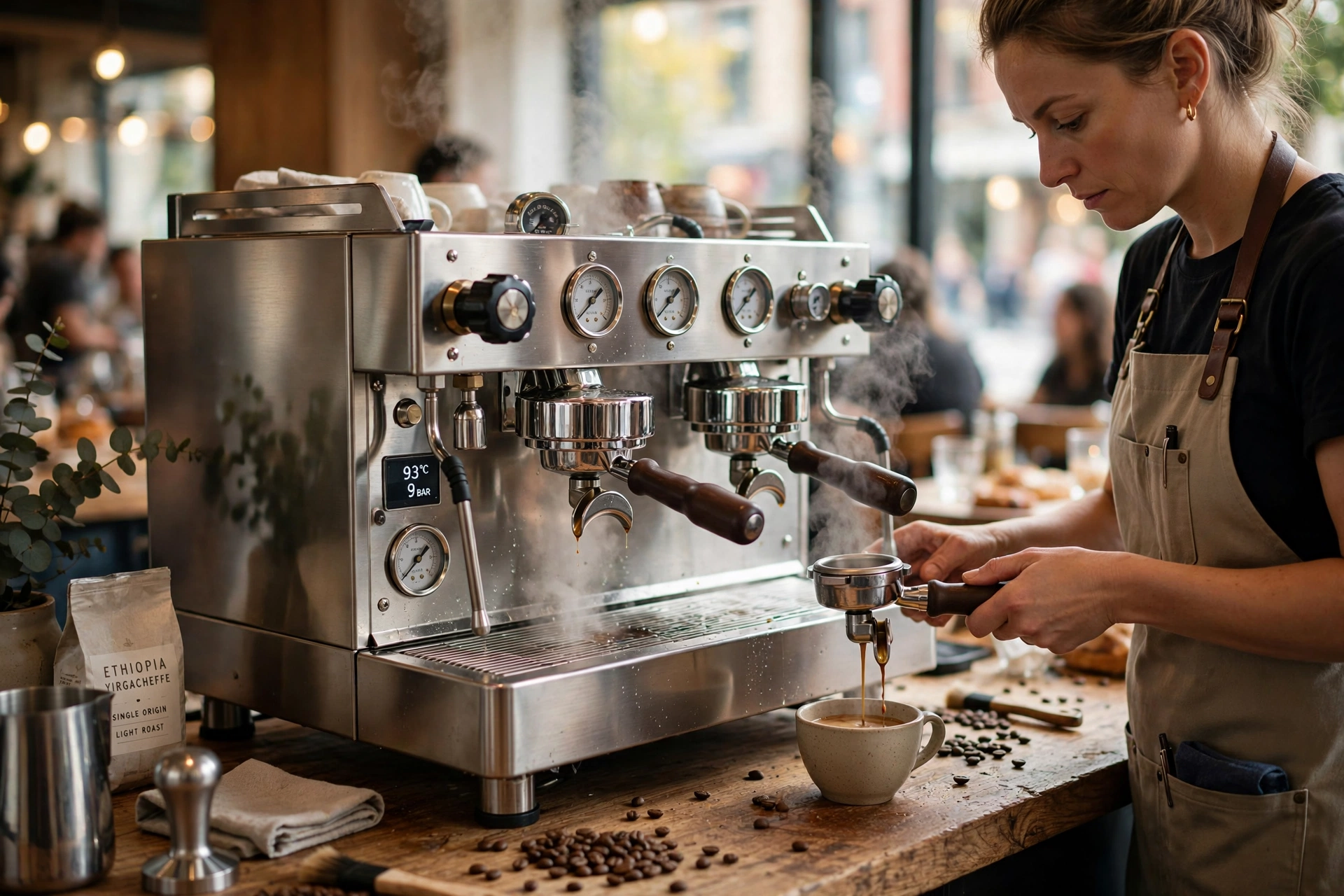 commercial coffee service machine rental options your business