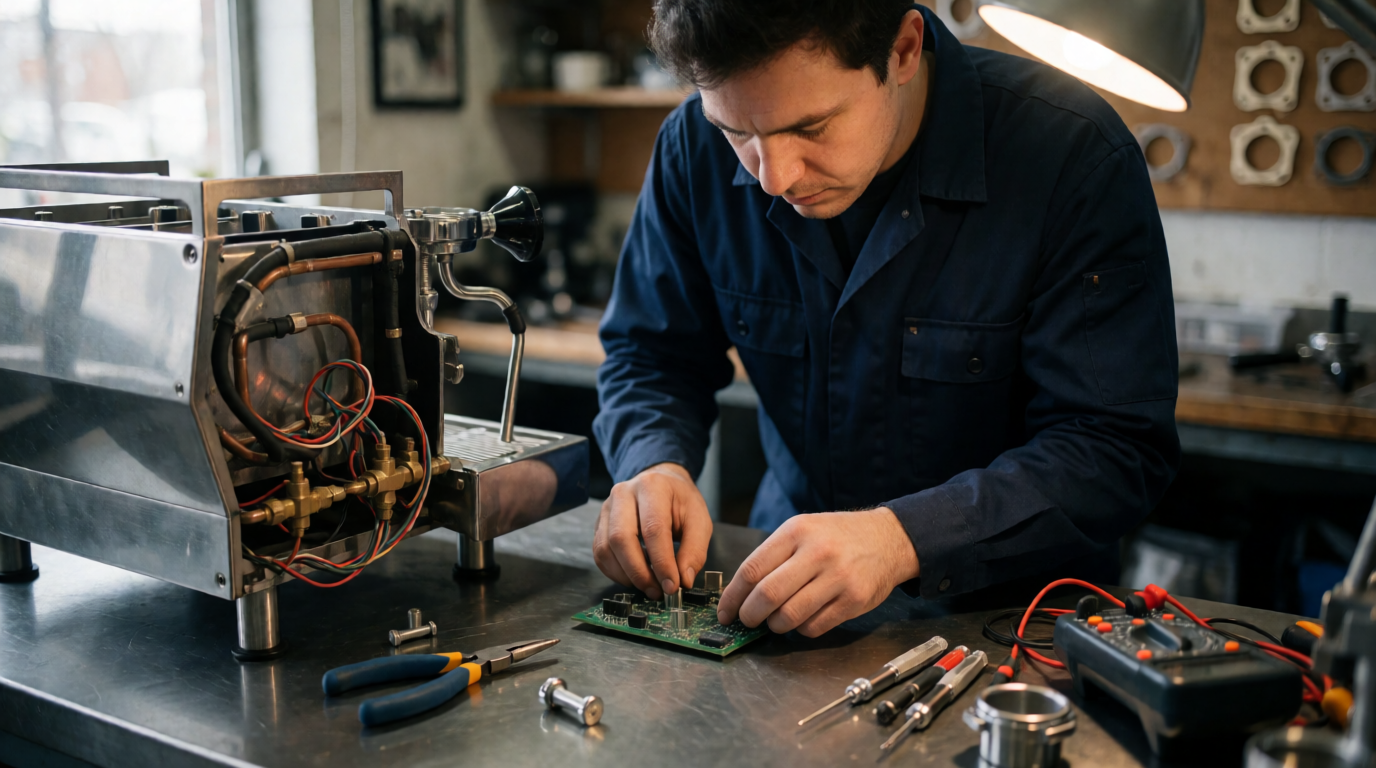 commercial coffee service machine repair