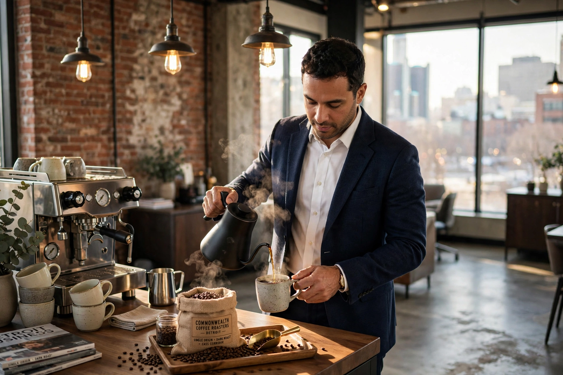commercial coffee service corporate solutions detroit mi