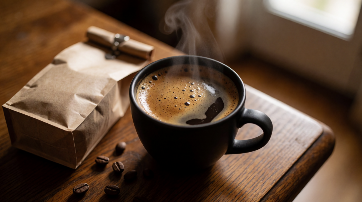 commercial coffee service dark roast