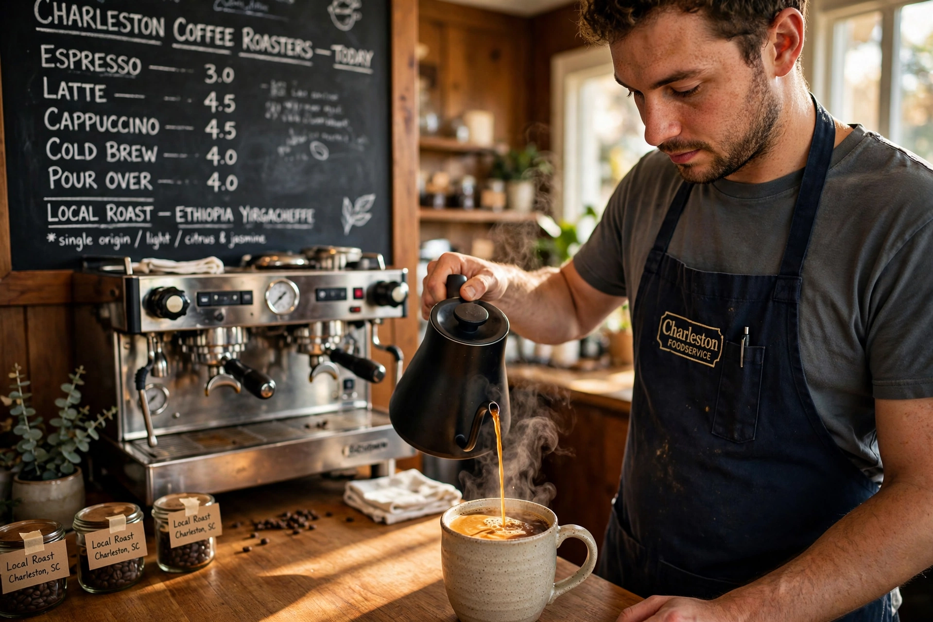 commercial coffee service foodservice program charleston sc
