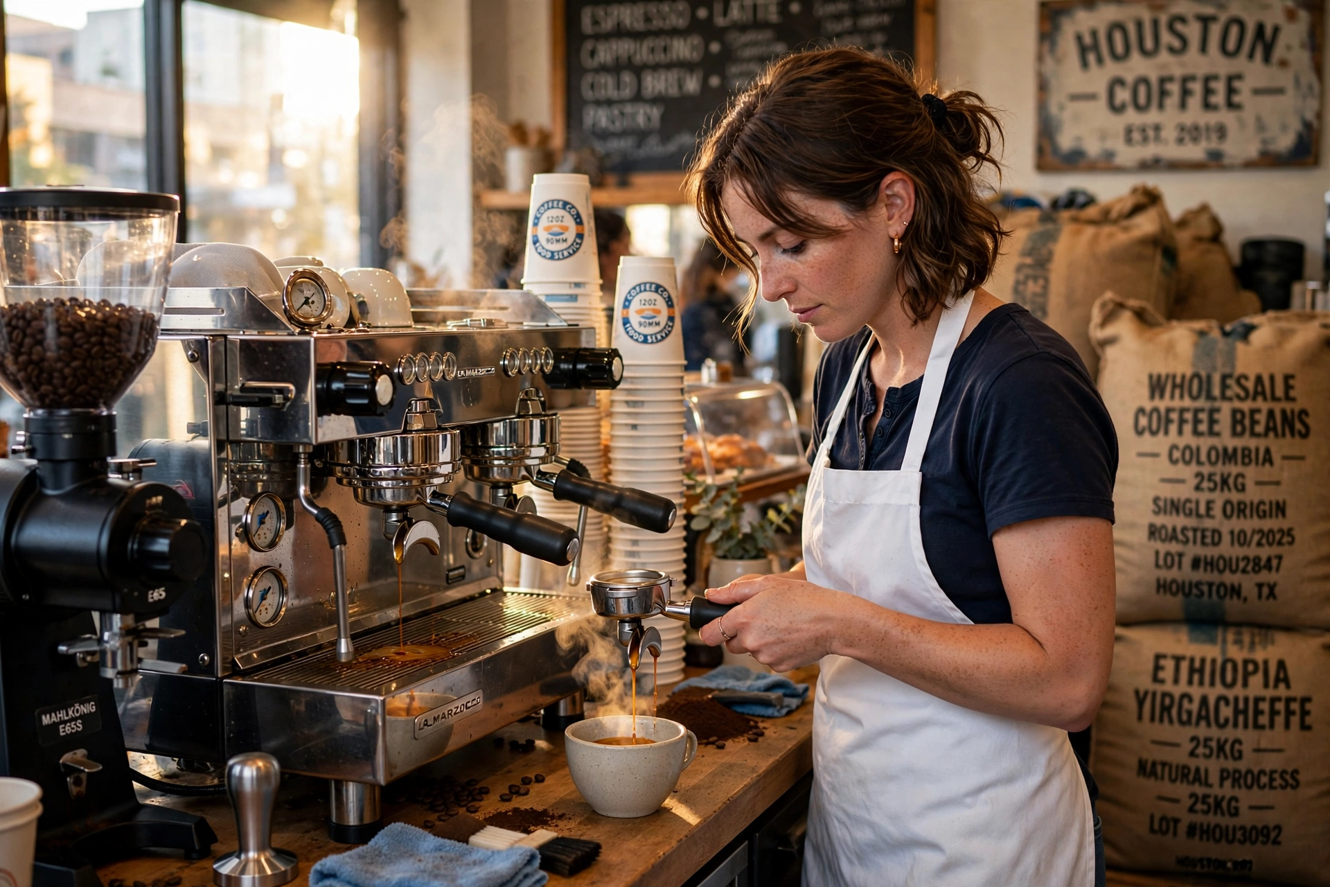 commercial coffee service foodservice program houston tx