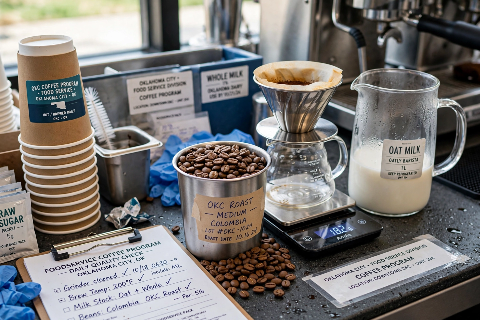 commercial coffee service foodservice program oklahoma city ok