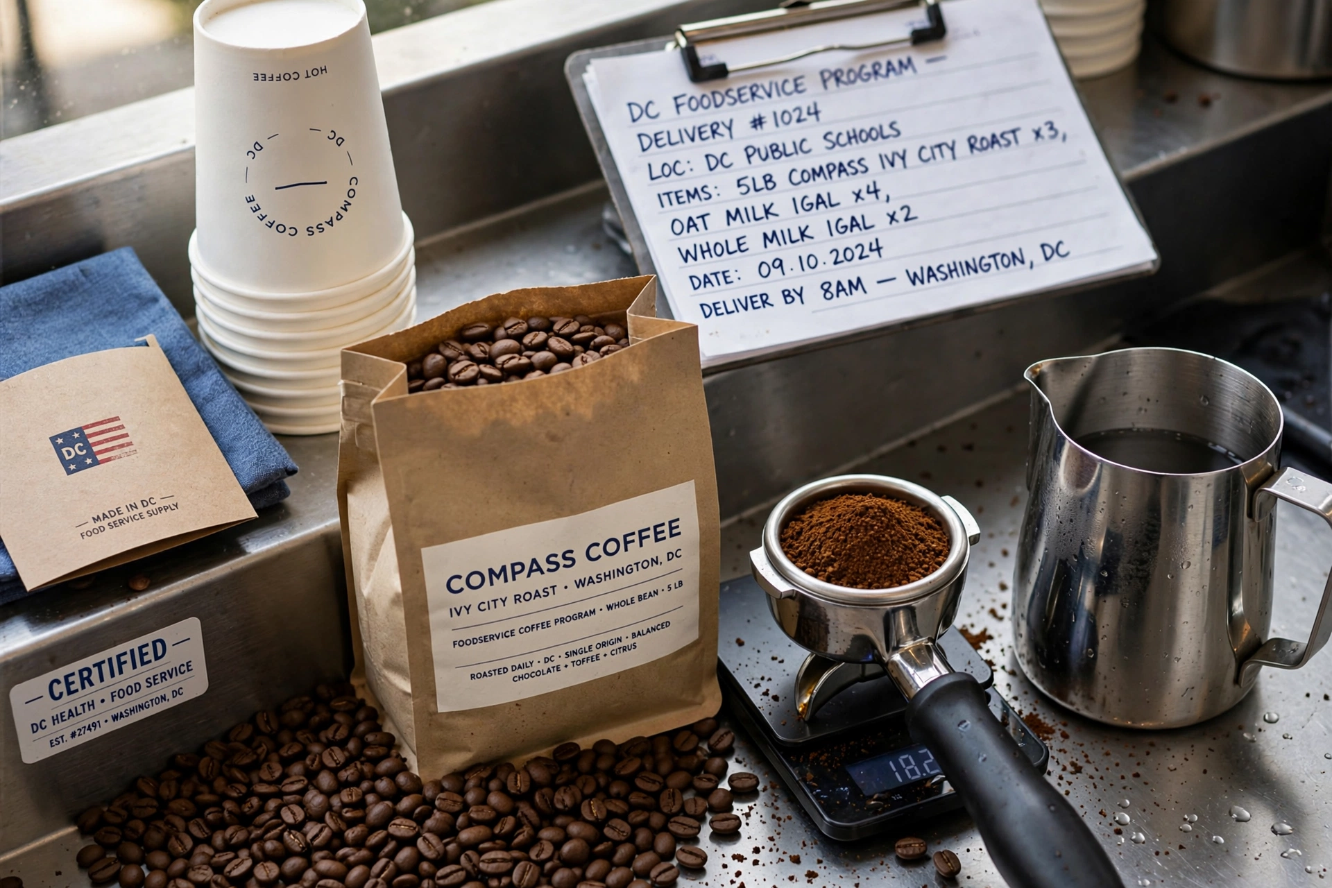 commercial coffee service foodservice program washington dc