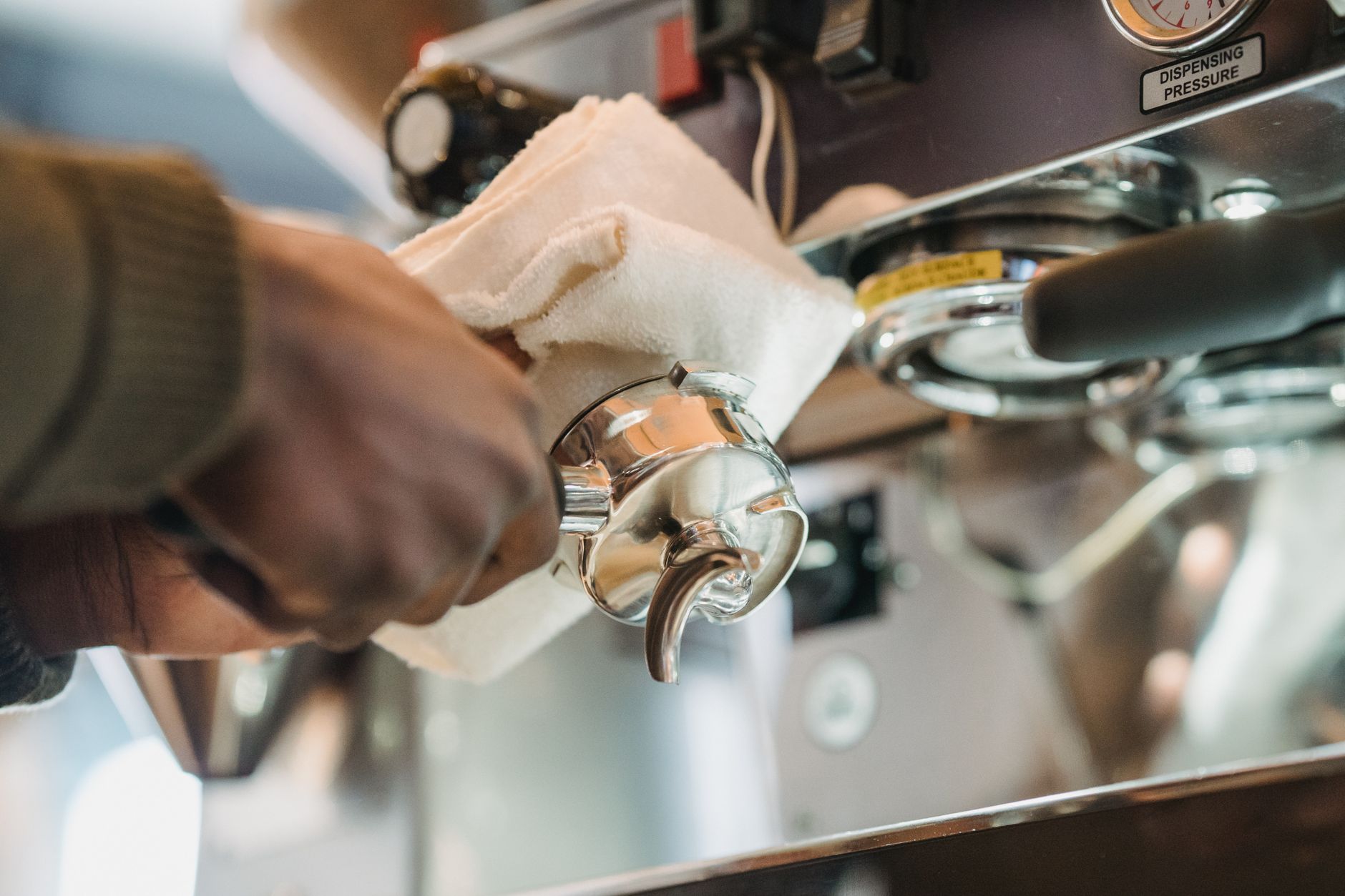 high volume coffee machine maintenance