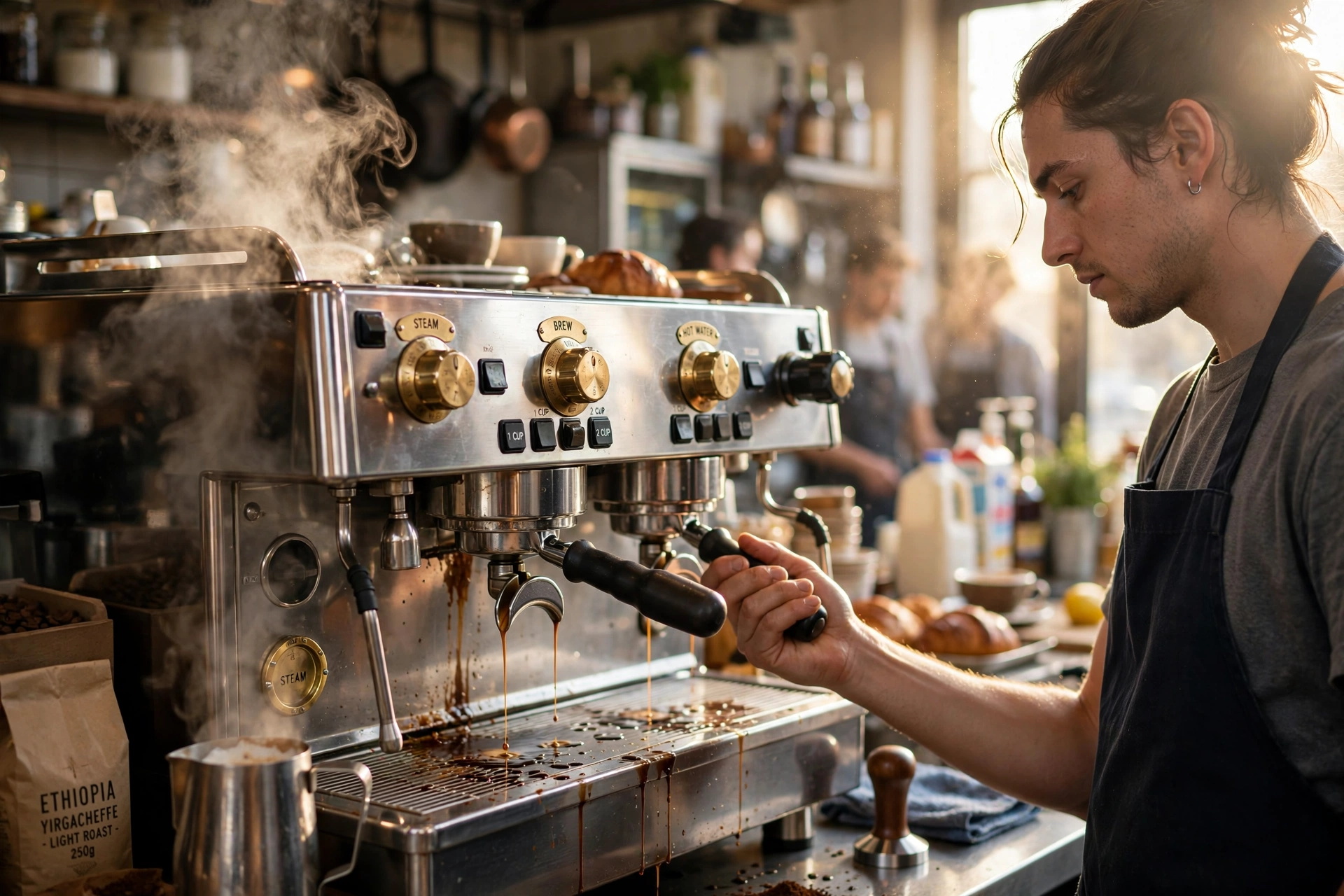 commercial coffee service high volume machine