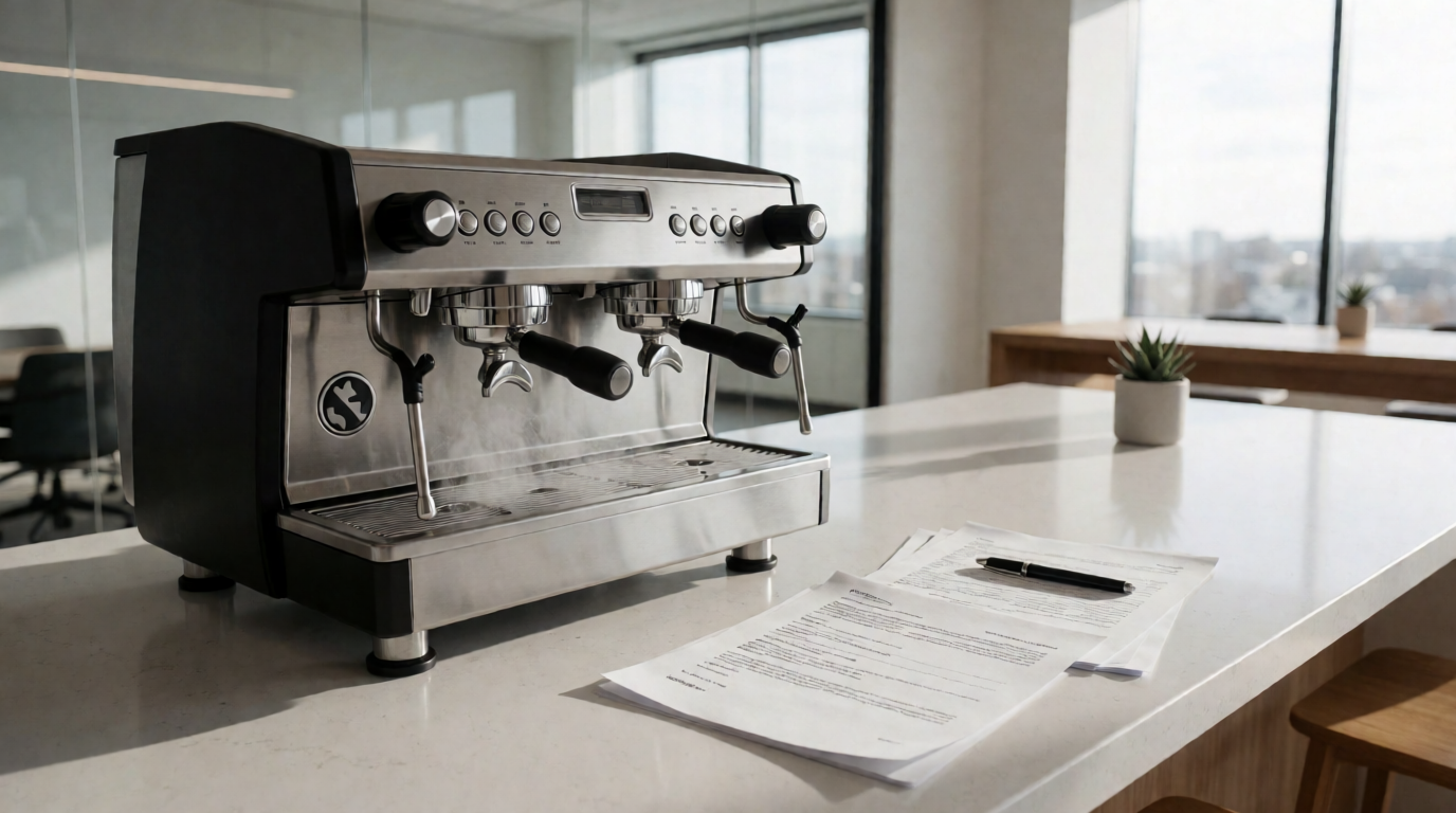 commercial coffee service machine lease works