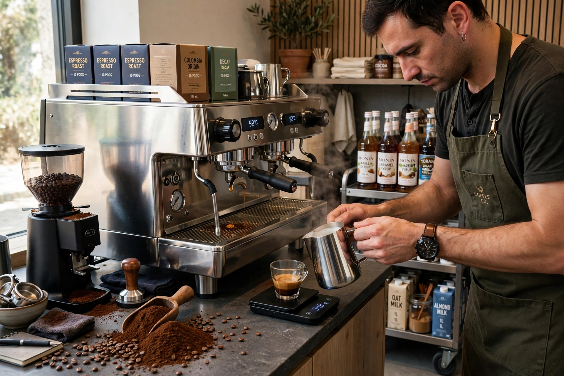 commercial coffee service managed services works