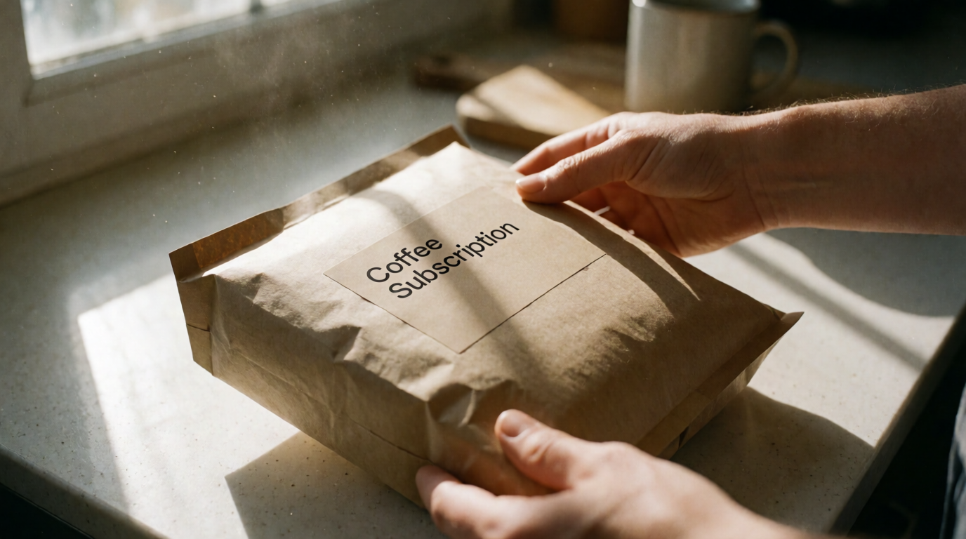 commercial coffee service subscription works