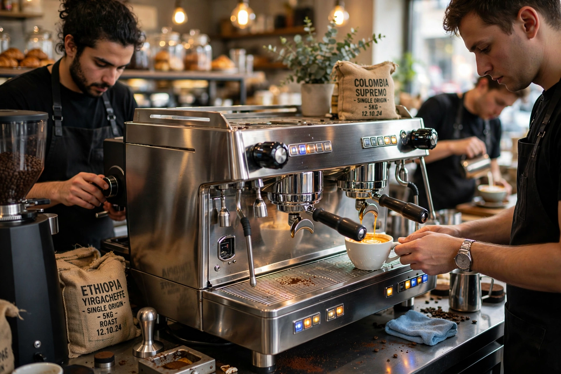 commercial coffee service choose espresso machines