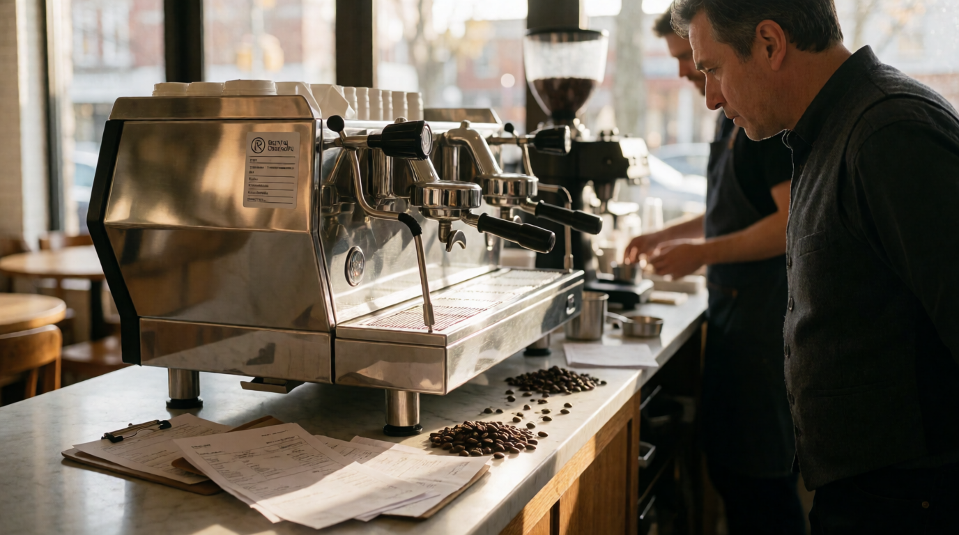 commercial coffee service rent equipment restaurants