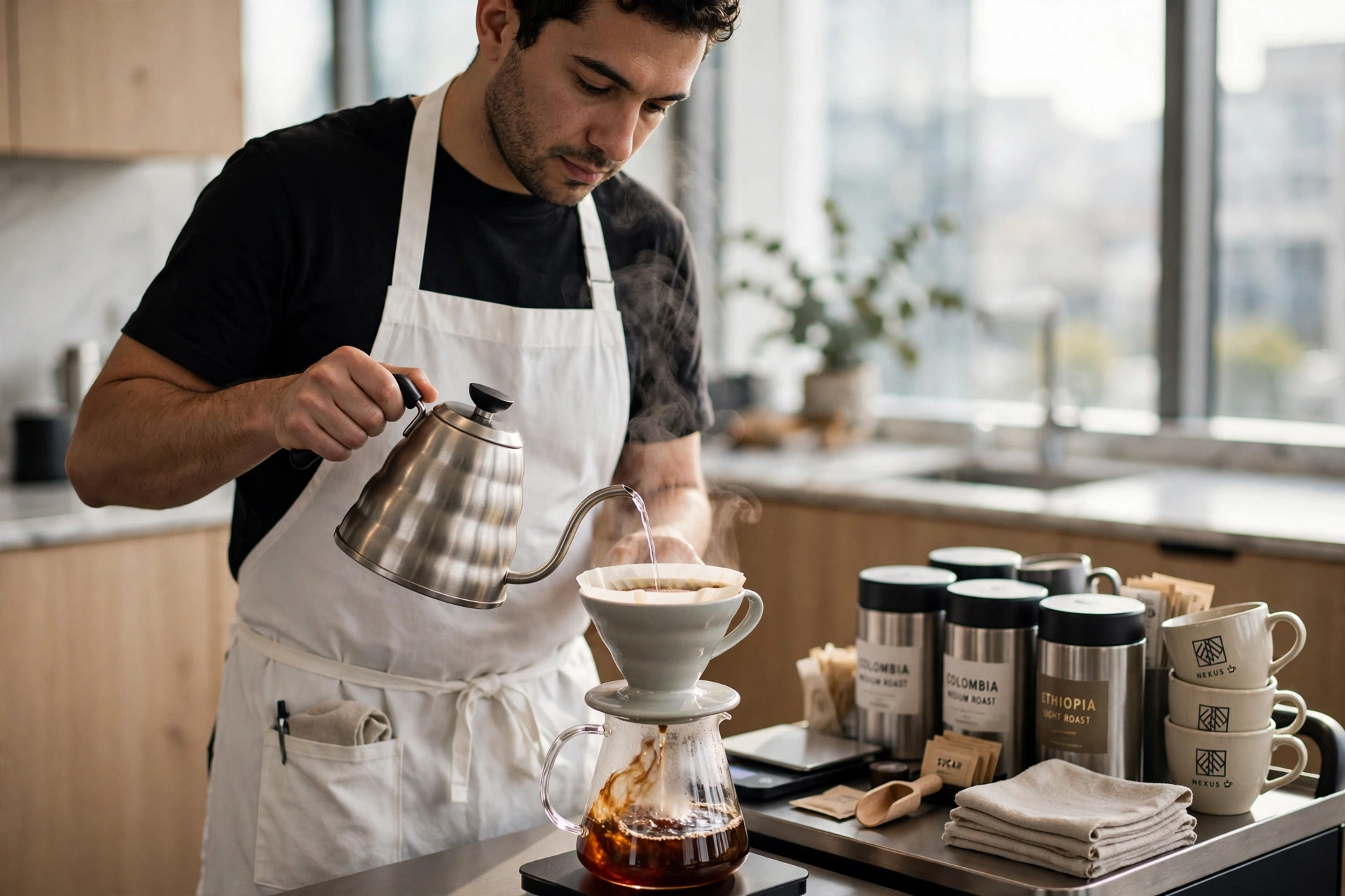 commercial coffee service use managed services