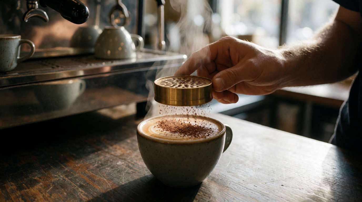 commercial coffee service latte art stencils