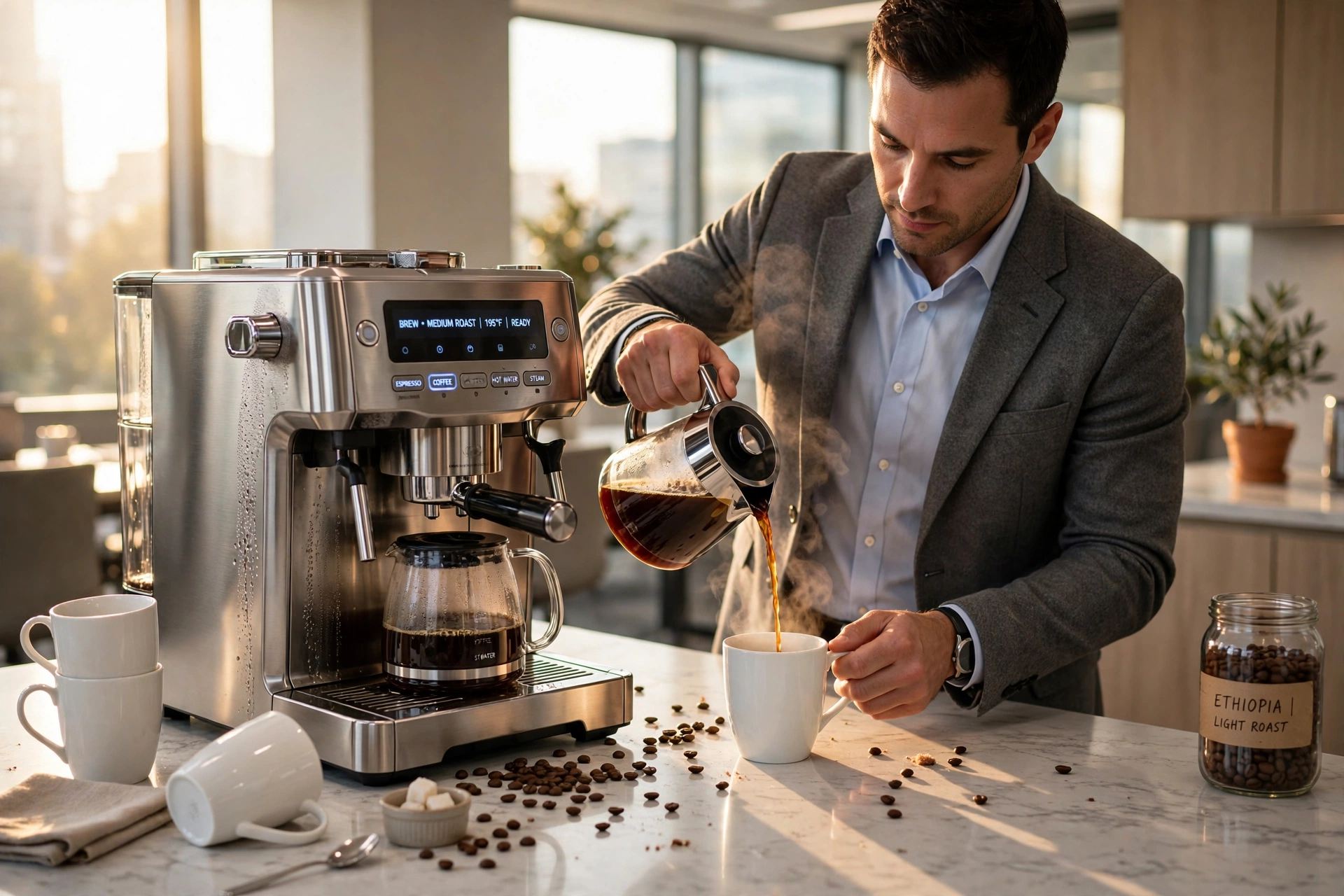 commercial coffee service office automatic machines