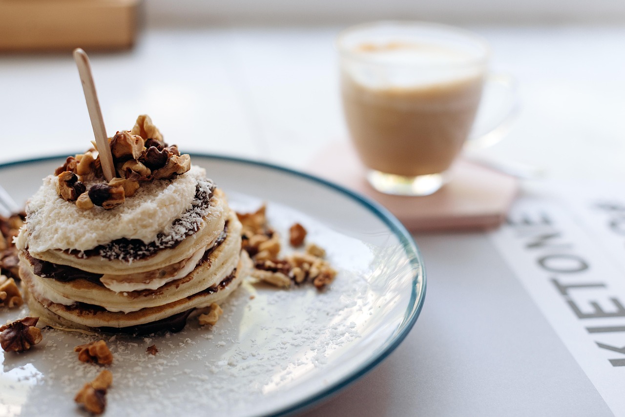 pancakes, breakfast, food, meal, dish, dessert, pastry, sweet, tasty, delicious, morning, plate, cafe, restaurant, closeup, pancakes, pancakes, breakfast, cafe, cafe, cafe, cafe, cafe, restaurant, restaurant