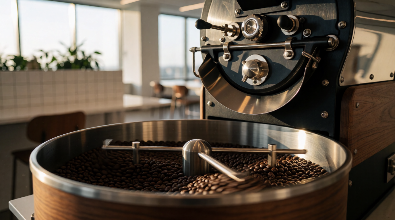 commercial coffee service industrial roasters office