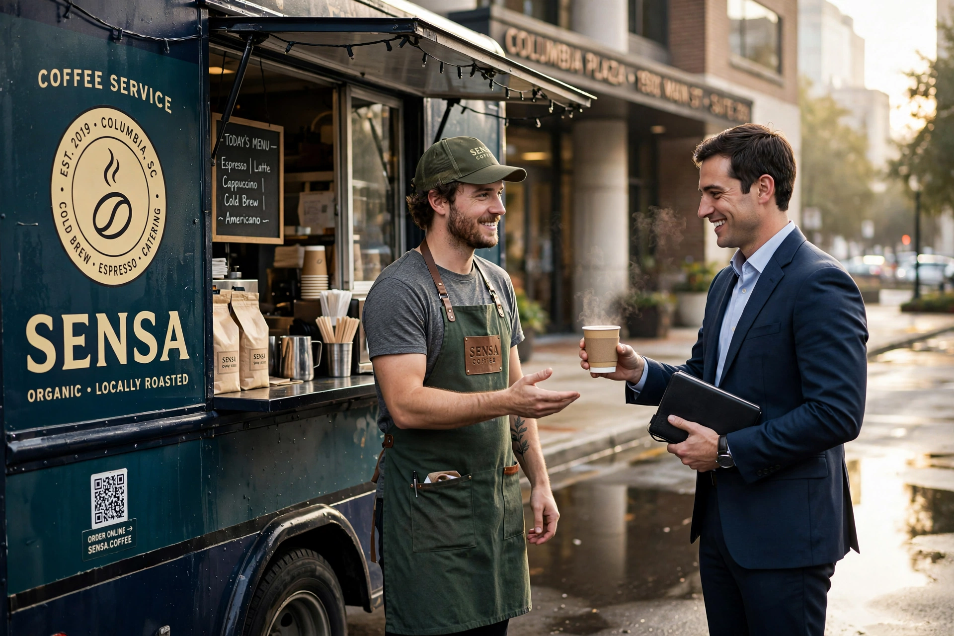 commercial coffee service sensa columbia sc
