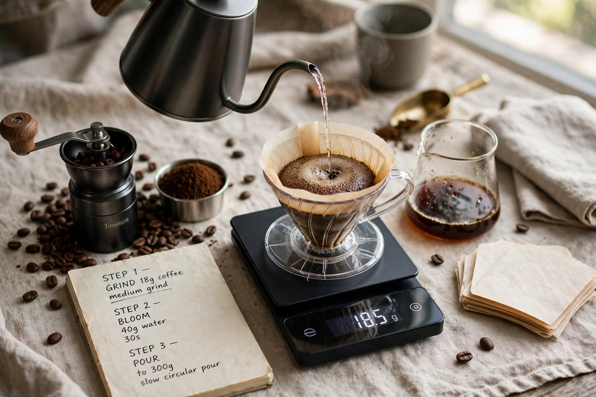 commercial coffee service step specialty equipment