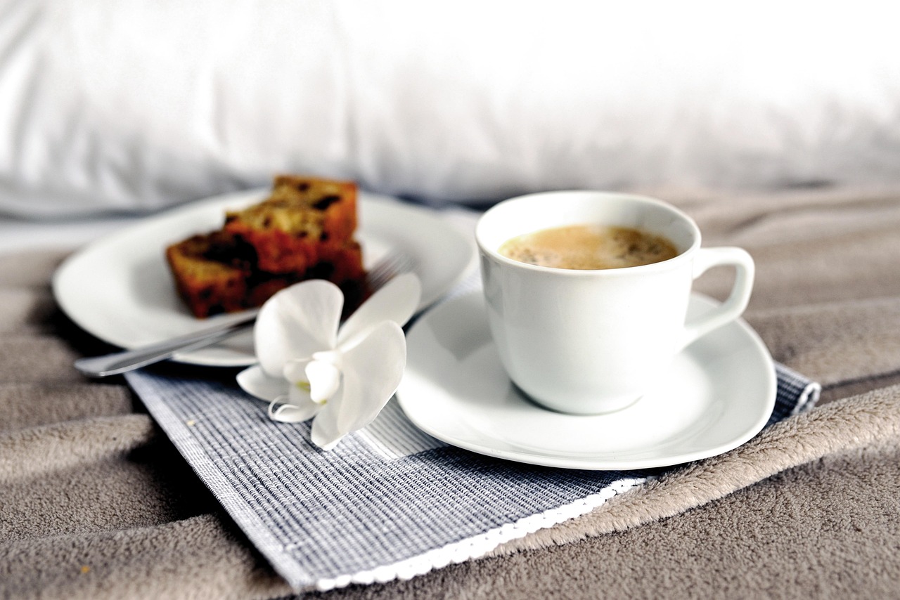 coffee, breakfast, bed, food, drink, beverage, breakfast in bed, place setting, coffee cup, service, coffee time, dishes, coffee break, enjoyment, coffee, coffee, coffee, coffee, coffee