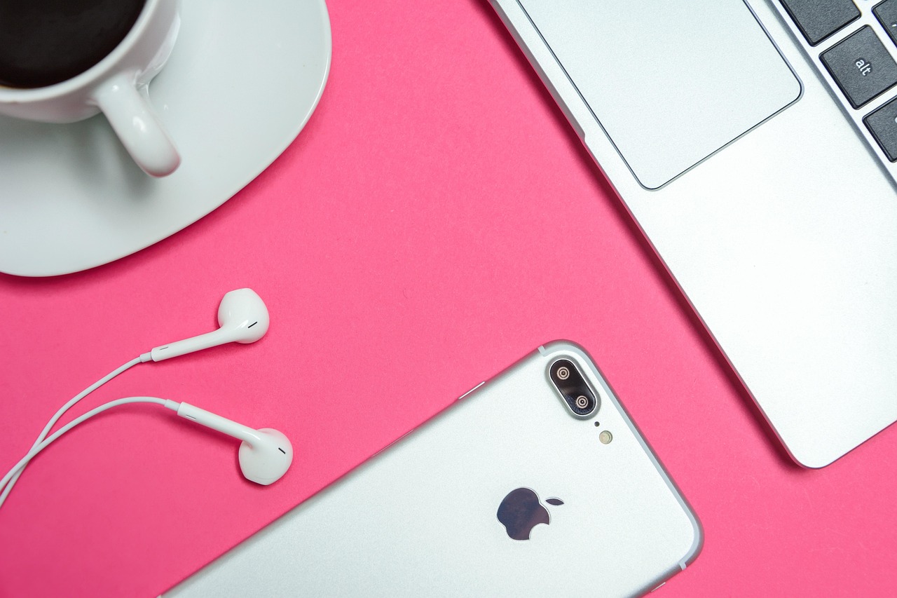 place of work women, modern office, gadgets, woman, pink, iphone, apple, laptop, macbook, notebook, coffee, cup, view from above, the modern woman, entrepreneur, office, work, business, accessories, work desk, modern, computer, communication, success, investments, finances, headphones, creativity, creative, fashion, projects, new, telephone, smartphone, cell, wealth, prestige, independence, femininity, keyboard, work at home, telemarketing, marketing, coffee cup, sale, mobile phone, electronic equipment, silver, equipment, electronics, technology, youth, technique, hardware, it, service, components, computer specialist