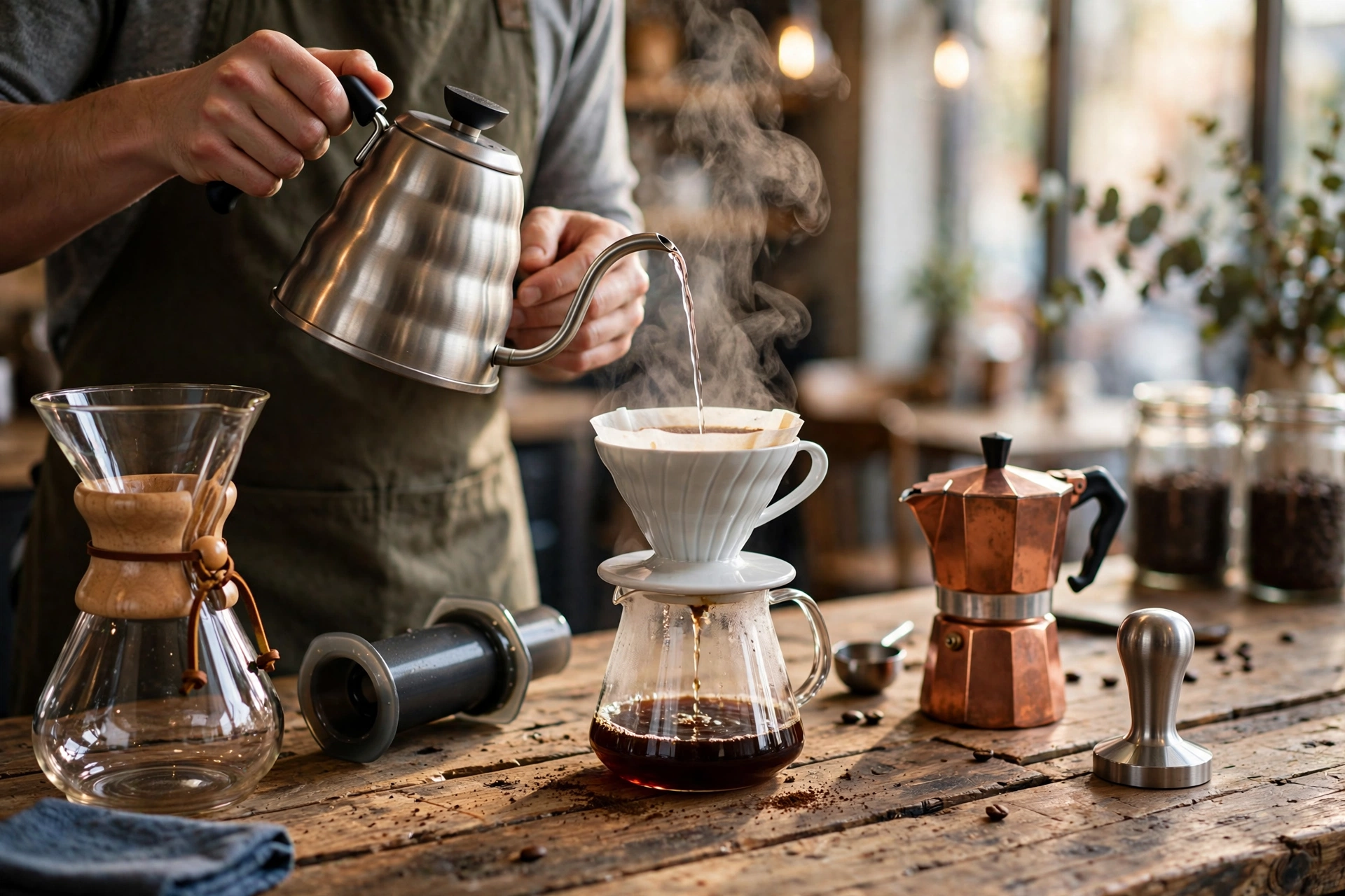 commercial coffee service types specialty equipment