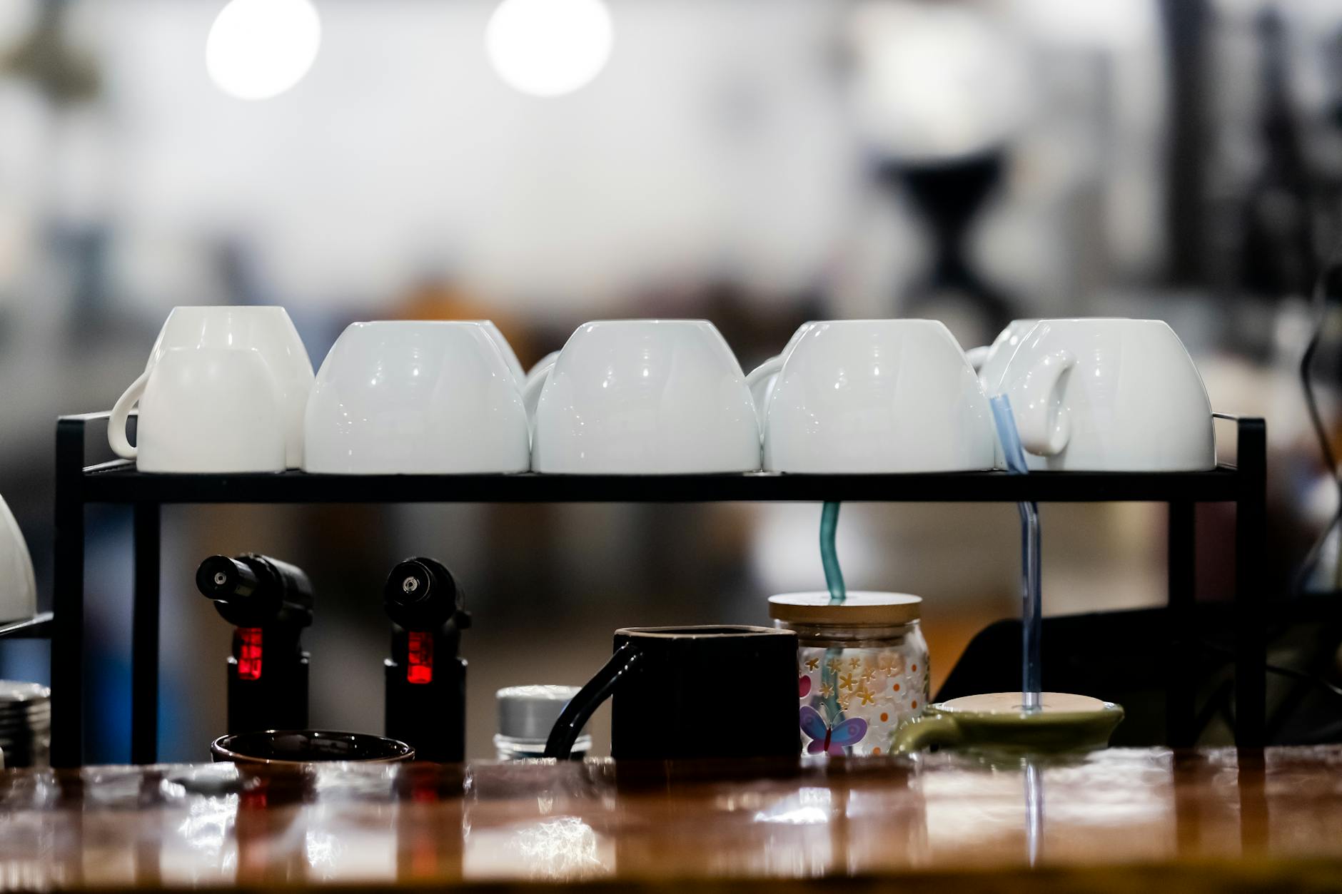 Modern coffee station in Charlotte office with SENSA machine