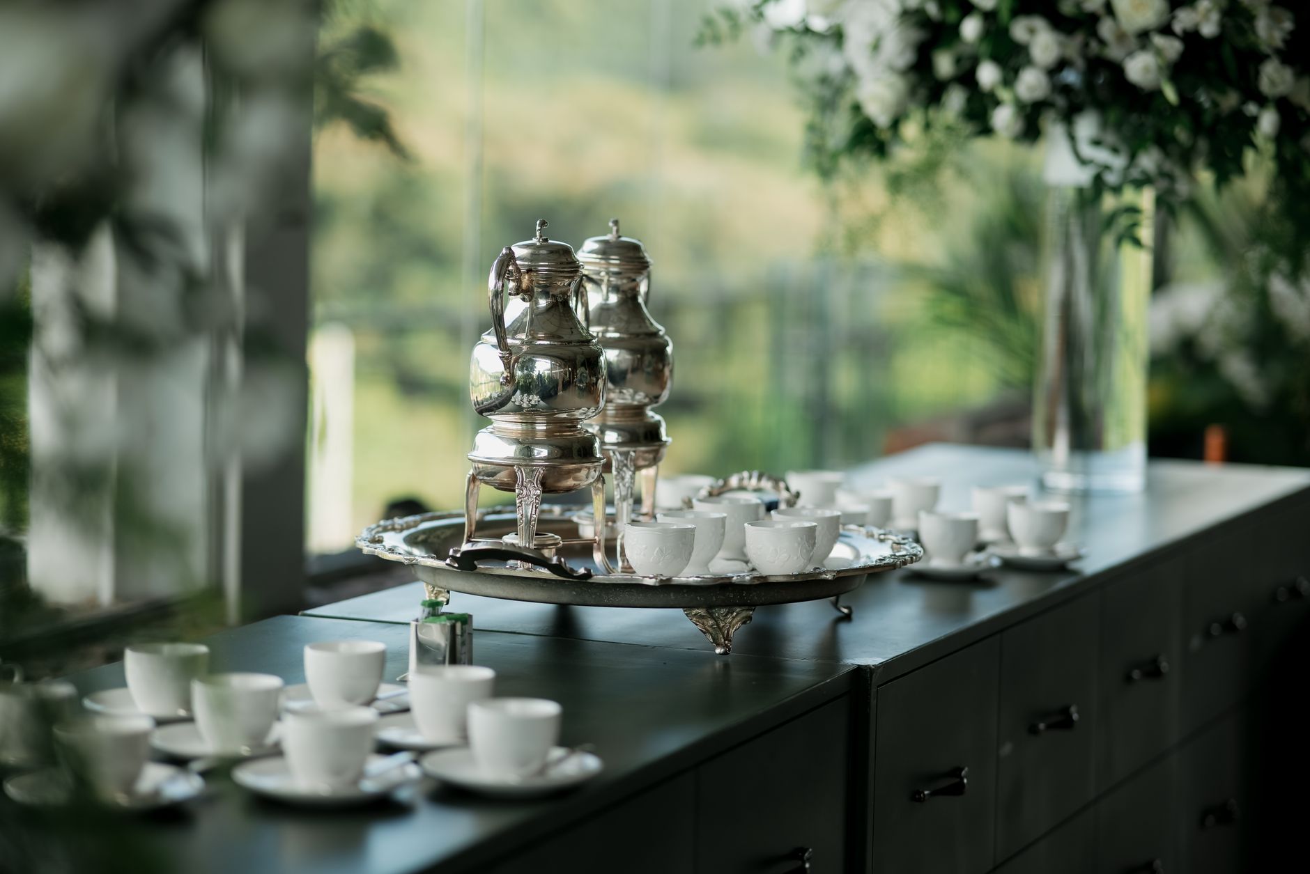 Side-by-side comparison of paper and metal commercial coffee filters