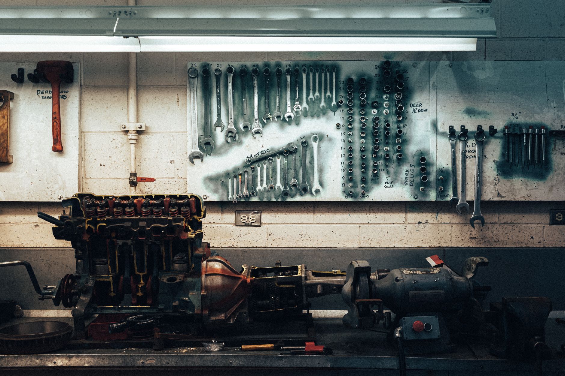 Technician servicing SENSA Pro machine in San Antonio office